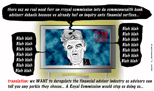 cormann on 7:30