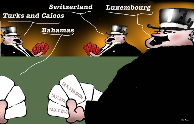 playing tax evasion