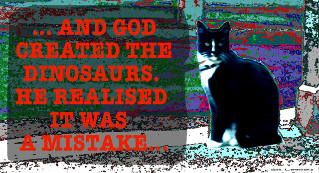 evil cat...