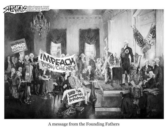 message from the founding fathers .....