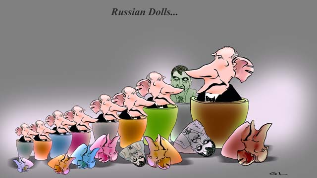 putin dolls