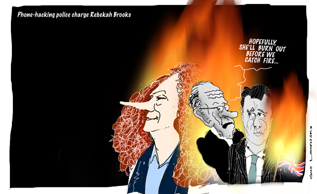 strike a redhead...