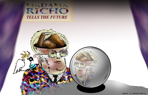 richo turds on...