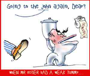 democracy down the john