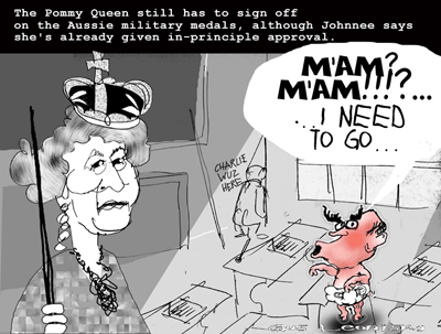 Please, Queenie, please!